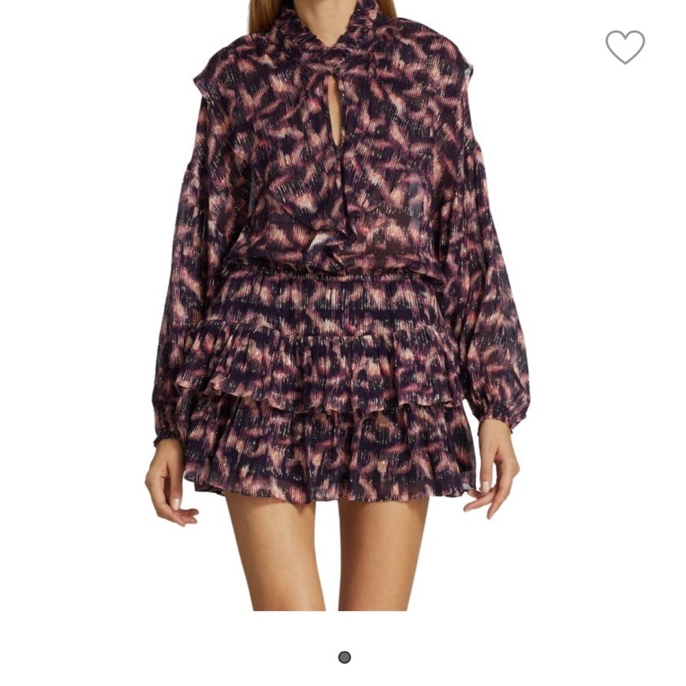 Purple Tyga Mini Dress Iro
